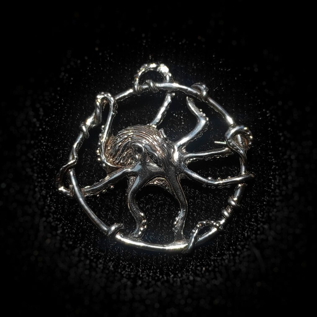 Octopus broche