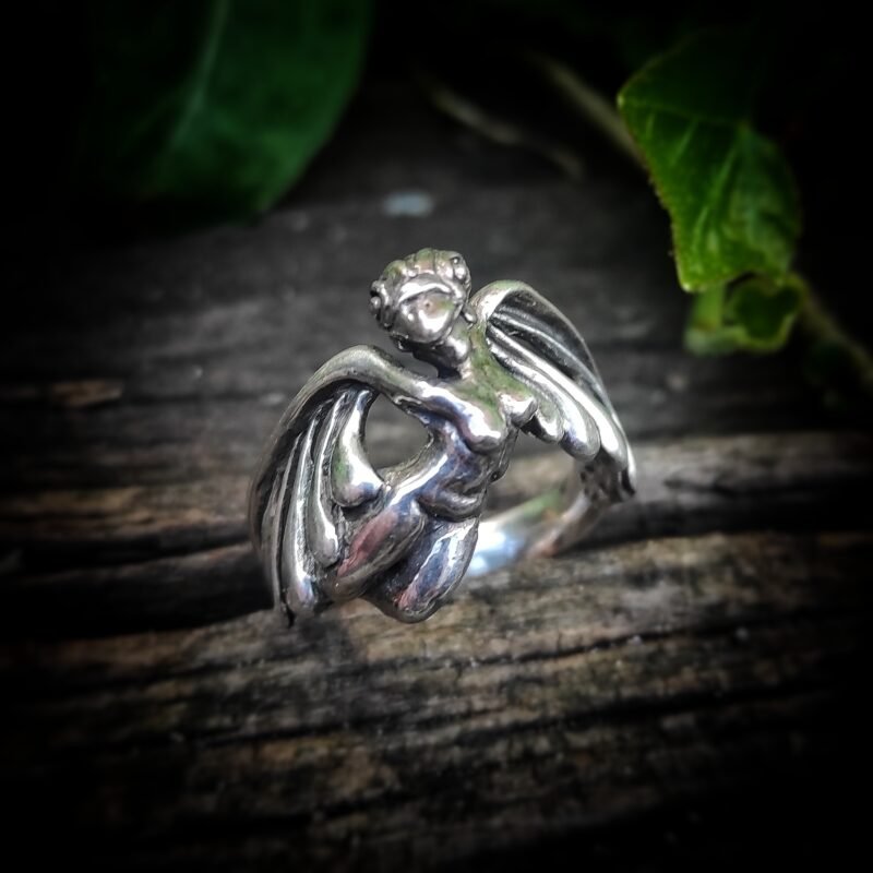 Mussenmasker vrouw ring - Afbeelding 3