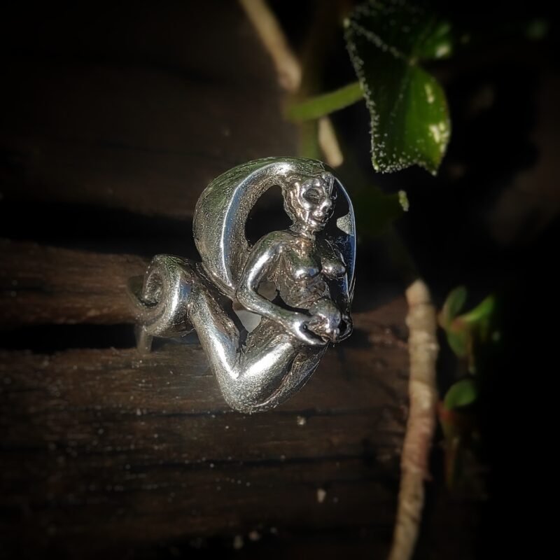 Maangodin ring - Afbeelding 4