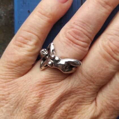 Vrouw om je vinger ring