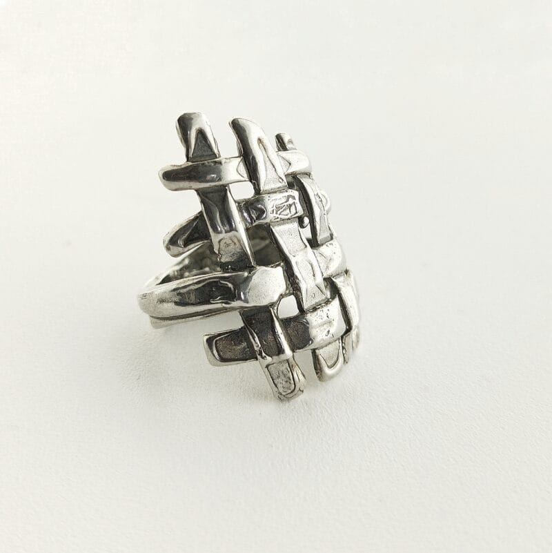Textum gevlochten ring - Afbeelding 3
