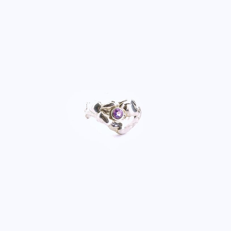 Nebecula ring met amethist - Afbeelding 2