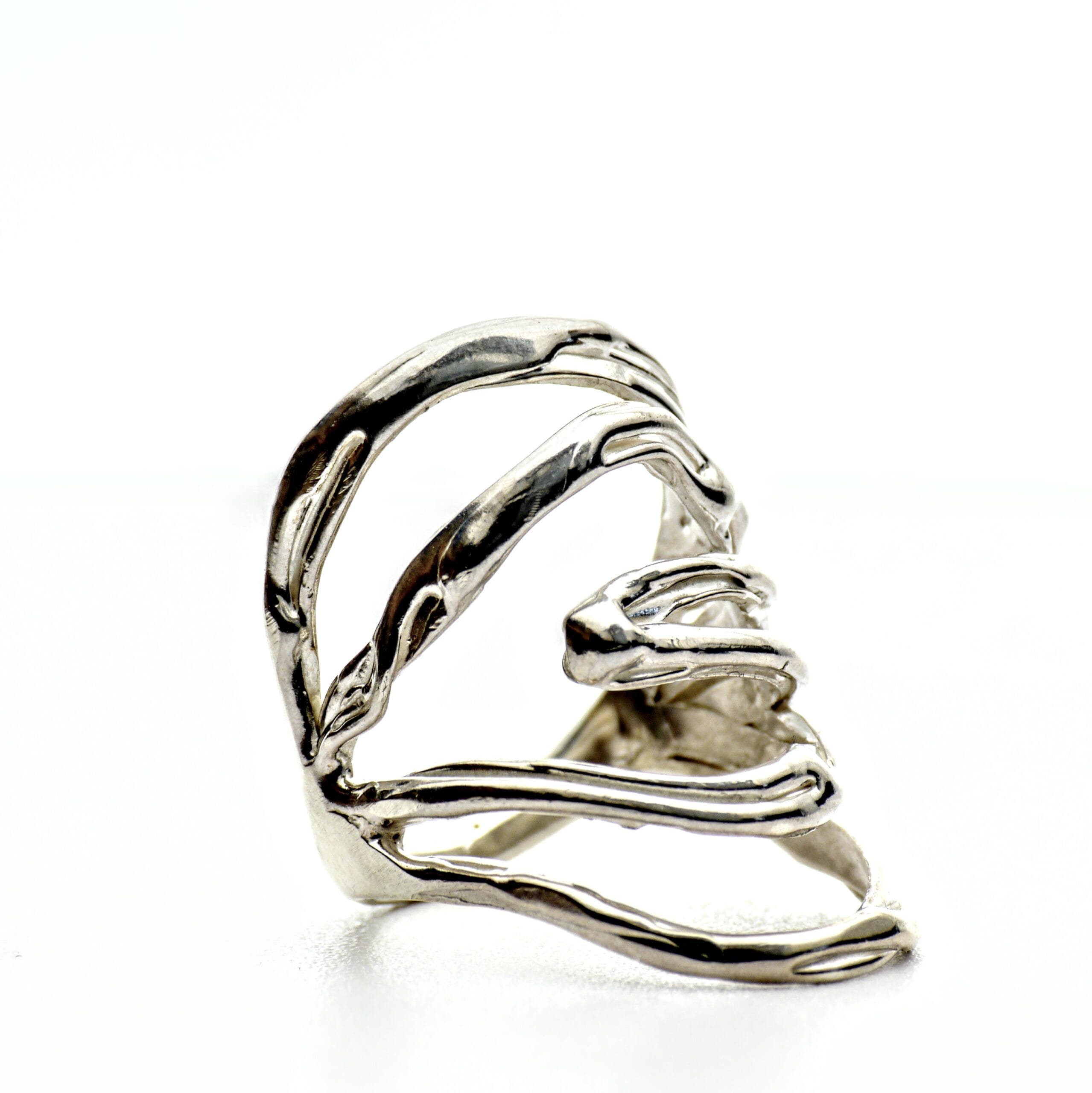 Ambitus, zilveren wikkel duimring - Afbeelding 4