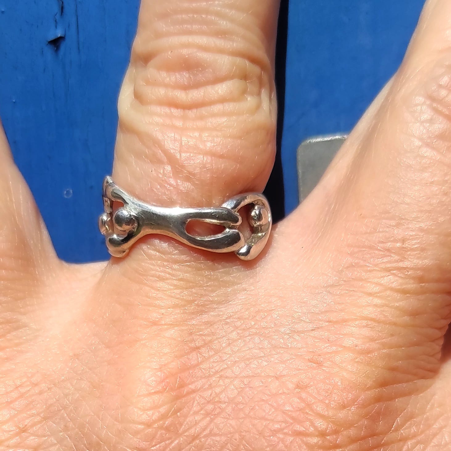Drie mensen ring - Afbeelding 2