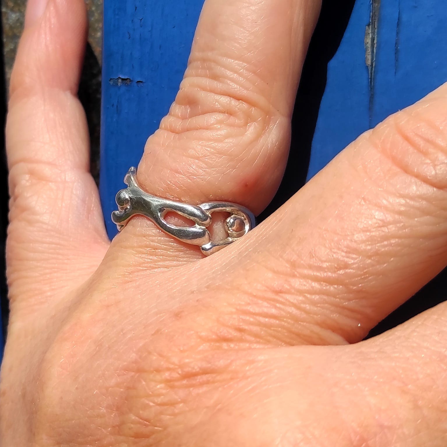Drie mensen ring - Afbeelding 3